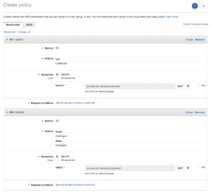 How to create an S3 bucket, and restricted access keys - Chris Schalenborgh